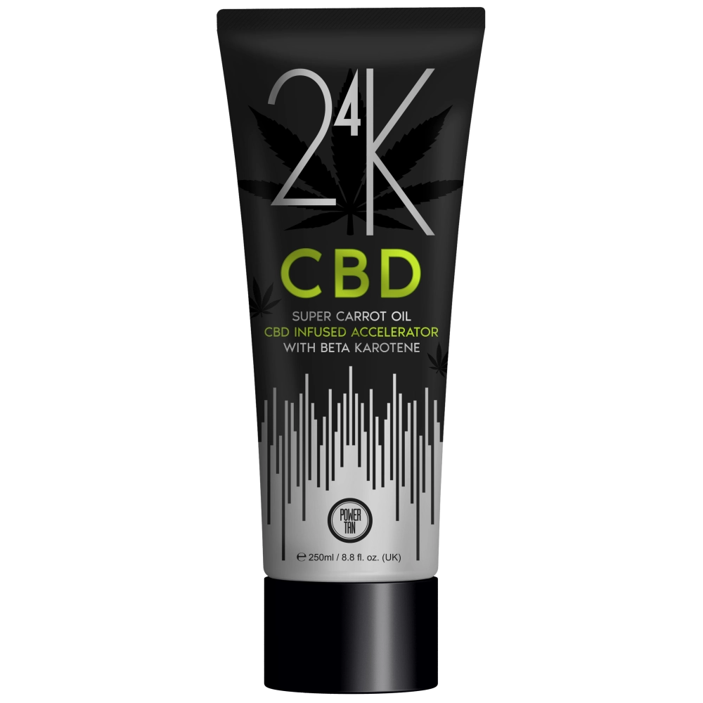 Power Tan 24K CBD Super Carrot Oil Accelerator 20ml