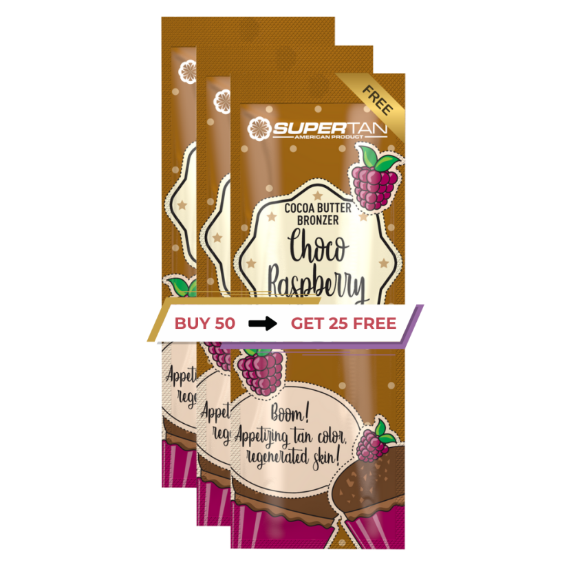 OUTLET SuperTan Choco Raspberry 150ml
