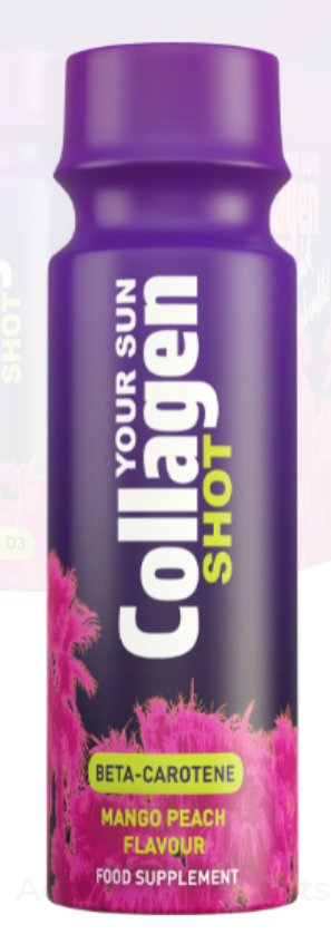 Karotin-shot kollagénnel  Mango-Barack 80ml