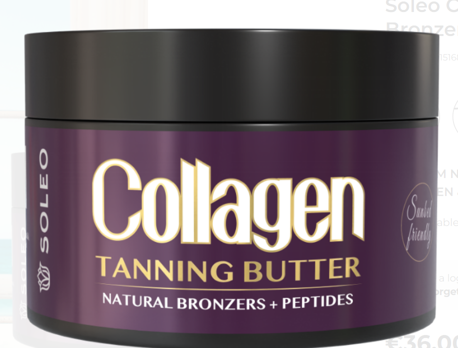 Soleo Collagen Butter Natural Bronzer 190ml