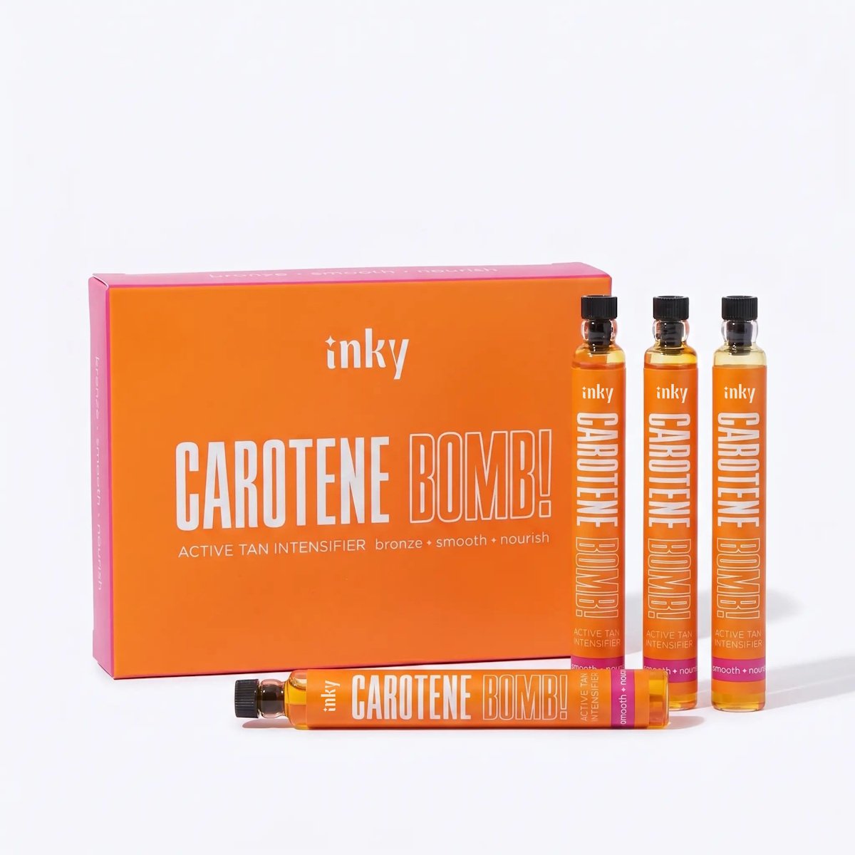 Carotene Bomb! Aktív barnításfokozó száraz olaj 20 x 6 ml