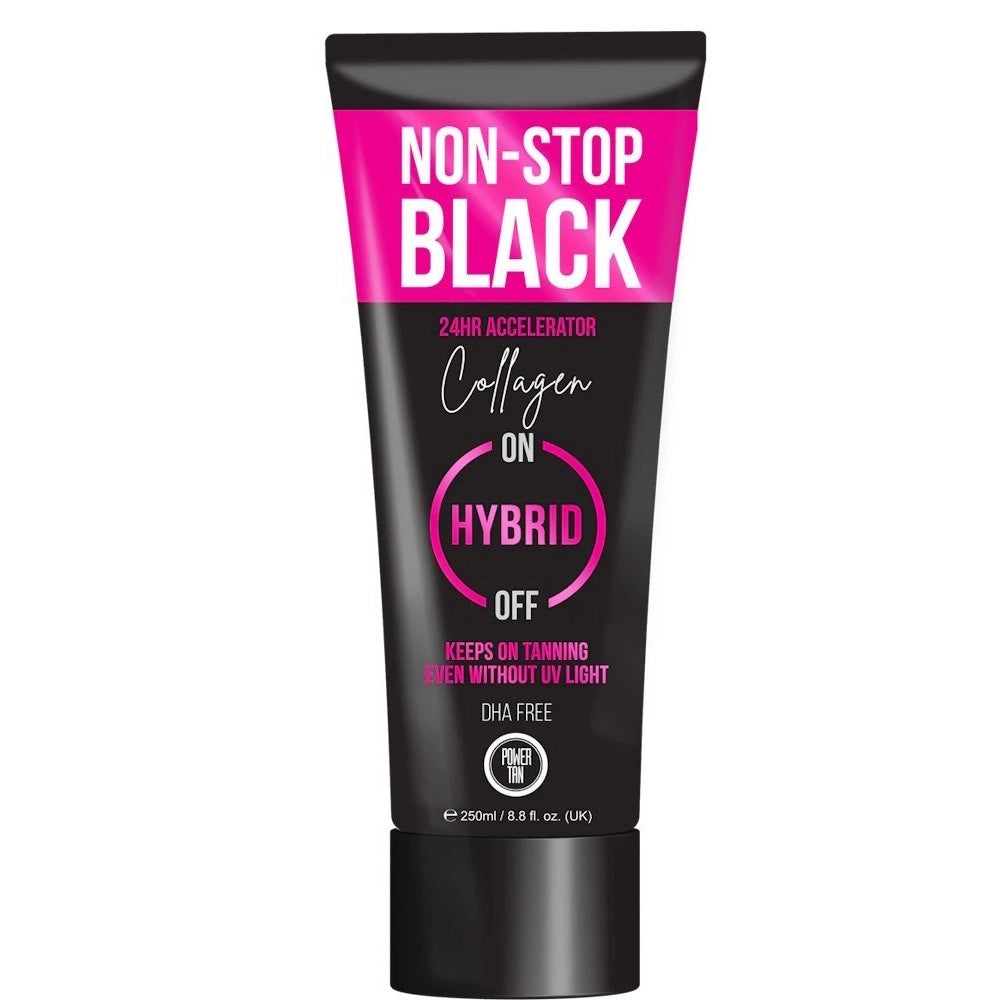 Power Tan Non-Stop Black Collagen 250ml